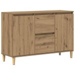 Vidaxl buffet ch�ne artisanal 102x35x70 cm bois d'ing�nierie