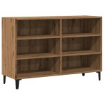 Vidaxl buffet ch�ne artisanal 103, 5x35x70 cm bois d'ing�nierie