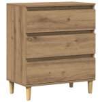 Vidaxl buffet ch�ne artisanal 60x35x70 cm bois d'ing�nierie