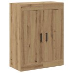 Vidaxl buffet ch�ne artisanal 69, 5x34x90 cm bois d'ing�nierie