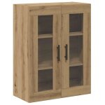 Vidaxl buffet ch�ne artisanal 69, 5x34x90 cm bois d'ing�nierie