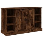 Vidaxl buffet ch�ne fum� 100x35, 5x60 cm bois d'ing�nierie