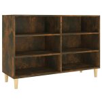 Vidaxl buffet ch�ne fum� 103, 5x35x70 cm bois d'ing�nierie
