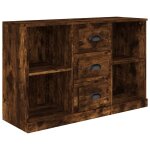 Vidaxl buffet chne fum 104, 5x35, 5x67, 5 cm bois d'ingnierie