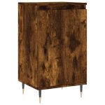 Vidaxl buffet chne fum 40x35x70 cm bois d'ingnierie