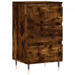 Vidaxl buffet ch�ne fum� 40x35x70 cm bois d'ing�nierie