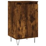 Vidaxl buffet ch�ne fum� 40x35x70 cm bois d'ing�nierie
