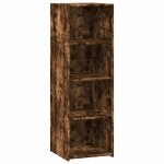 Vidaxl buffet ch�ne fum� 40x41x124 cm bois d'ing�nierie