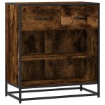 Vidaxl buffet ch�ne fum� 68x35x76 cm bois d'ing�nierie