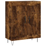 Vidaxl buffet chêne fumé 69, 5 x 34 x 90 cm bois d'ingénierie Vidaxl buffet chêne fumé 69, 5 x 34 x 90 cm bois d'ingénierie