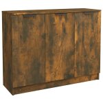 Vidaxl buffet ch�ne fum� 90, 5x30x70 cm bois d'ing�nierie