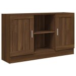 Vidaxl buffet ch�ne marron 120x30, 5x70 cm bois d'ing�nierie