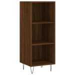 Vidaxl buffet ch�ne marron 34, 5x32, 5x90 cm bois d'ing�nierie