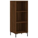 Vidaxl buffet chêne marron 34, 5x32, 5x90 cm bois d'ingénierie Vidaxl buffet chêne marron 34, 5x32, 5x90 cm bois d'ingénierie