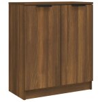 Vidaxl buffet chne marron 60x30x70 cm bois d'ingnierie