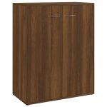 Vidaxl buffet ch�ne marron 60x30x75 cm bois d'ing�nierie