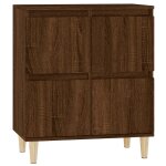 Vidaxl buffet chne marron 60x35x70 cm bois d'ingnierie