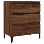 Vidaxl buffet chne marron 60x35x70 cm bois d'ingnierie