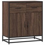 Vidaxl buffet chêne marron 68x35x76 cm bois d'ingénierie Vidaxl buffet chêne marron 68x35x76 cm bois d'ingénierie