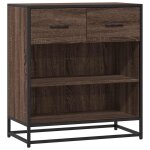 Vidaxl buffet chne marron 68x35x76 cm bois d'ingnierie