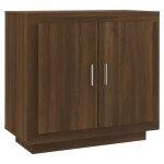 Vidaxl buffet chêne marron 80x40x75 cm bois d'ingénierie Vidaxl buffet chêne marron 80x40x75 cm bois d'ingénierie