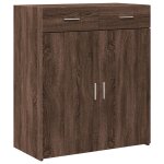 Vidaxl buffet ch�ne marron 80x42, 5x93 cm bois d'ing�nierie