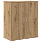 Vidaxl buffet en ch�ne massif 60 x 31 x 70 cm bois d'ing�nierie