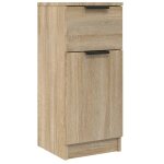 Vidaxl buffet ch�ne sonoma 30x30x70 cm bois d'ing�nierie