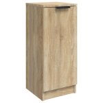 Vidaxl buffet ch�ne sonoma 30x30x70 cm bois d'ing�nierie