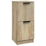 Vidaxl buffet ch�ne sonoma 30x30x70 cm bois d'ing�nierie