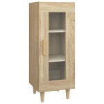 Vidaxl buffet chêne sonoma 34, 5x34x90 cm bois d'ingénierie Vidaxl buffet chêne sonoma 34, 5x34x90 cm bois d'ingénierie