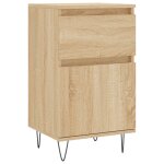 Vidaxl buffet chne sonoma 40x35x70 cm bois d'ingnierie