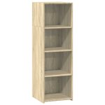 Vidaxl buffet ch�ne sonoma 40x41x124 cm bois d'ing�nierie