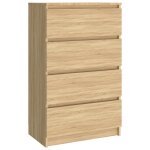 Vidaxl buffet chêne sonoma 60x35x98, 5 cm bois d'ingénierie Vidaxl buffet chêne sonoma 60x35x98, 5 cm bois d'ingénierie