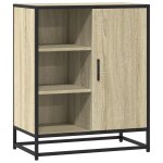 Vidaxl buffet ch�ne sonoma 62x35x76 cm bois d'ing�nierie