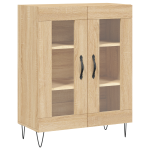Vidaxl buffet chne sonoma chne sonoma 69, 5 x 34 x 90 cm