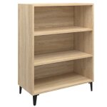 Vidaxl buffet ch�ne sonoma 69, 5x32, 5x90 cm bois d'ing�nierie
