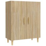 Vidaxl buffet ch�ne sonoma 70x34x90 cm bois d'ing�nierie