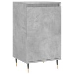 Vidaxl buffet gris bton 40x35x70 cm bois d'ingnierie