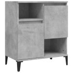 Vidaxl buffet gris bton 60x35x70 cm bois d'ingnierie