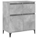 Vidaxl buffet gris bton 60x35x70 cm bois d'ingnierie