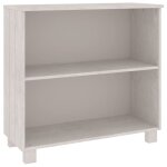 Vidaxl buffet hamar blanc 85x35x80 cm bois massif de pin
