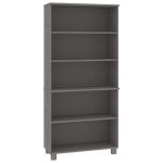 Vidaxl buffet hamar bois massif de pin gris clair