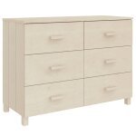 Vidaxl buffet hamar marron miel 113x40x80 cm bois massif de pin Vidaxl buffet hamar marron miel 113x40x80 cm bois massif de pin