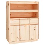 Vidaxl buffet haut 89x40x116, 5 cm bois massif de pin Vidaxl buffet haut 89x40x116, 5 cm bois massif de pin
