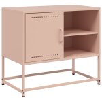 Vidaxl buffet haut blanc 100, 5x39x107 cm acier