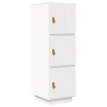 Vidaxl buffet haut blanc 34x40x108, 5 cm bois massif de pin Vidaxl buffet haut blanc 34x40x108, 5 cm bois massif de pin