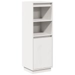 Vidaxl buffet haut blanc 37x34x110 cm bois massif de pin Vidaxl buffet haut blanc 37x34x110 cm bois massif de pin