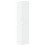 Vidaxl buffet haut blanc 40x42, 5x185 cm bois d'ing�nierie