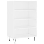 Vidaxl buffet haut blanc 57x35x90 cm bois d'ing�nierie